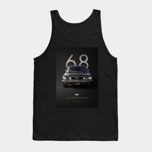 Ford Mustang Artwork '68' Tank Top